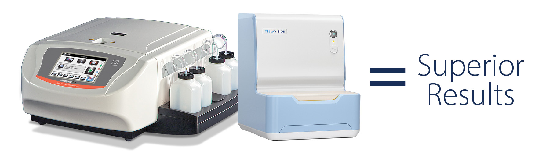 The Aerospray&reg; Pro and the CellaVision Digital Imaging Solution bring about superior results!